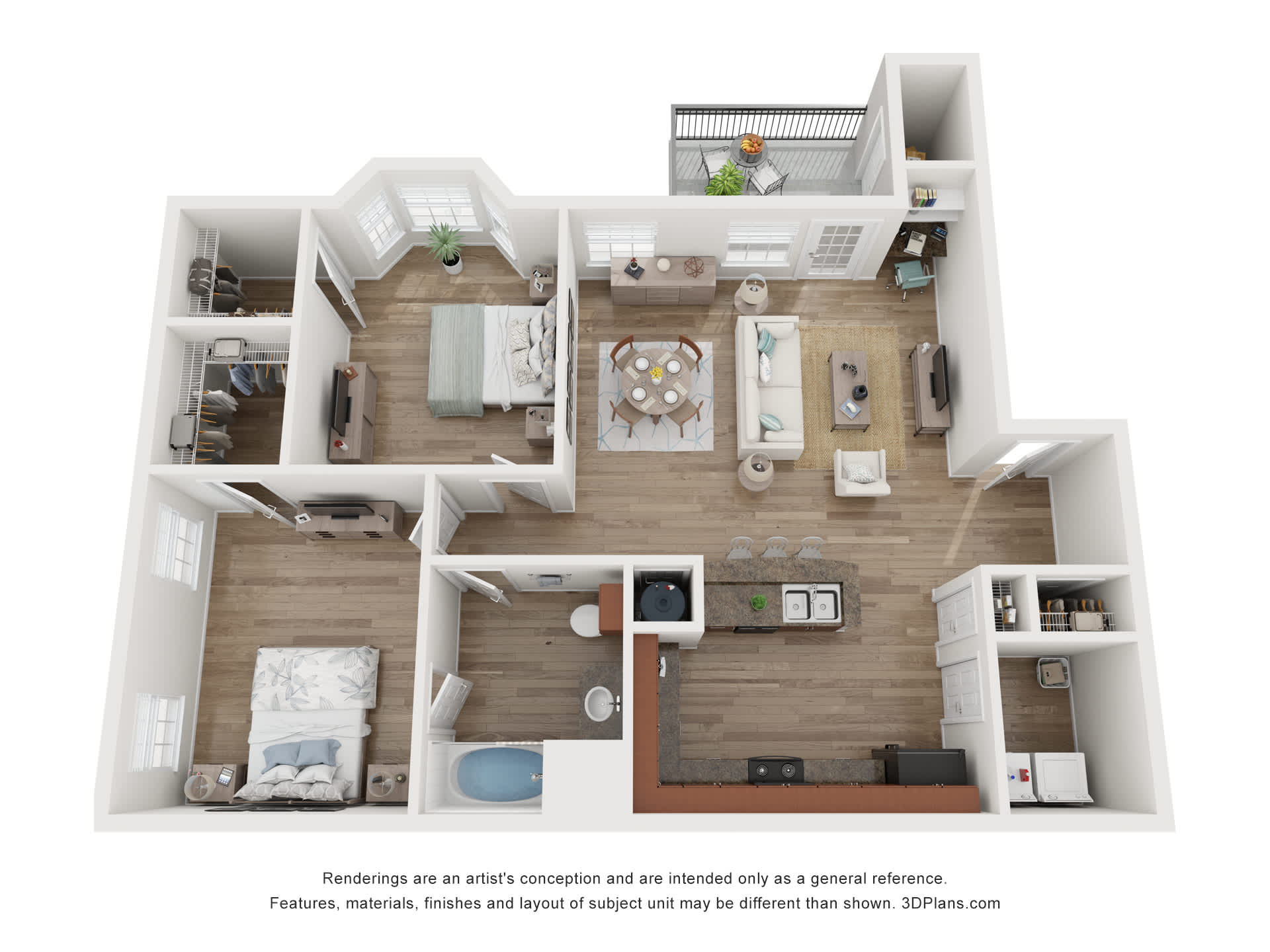 Cove - B2 - Medina floor plan