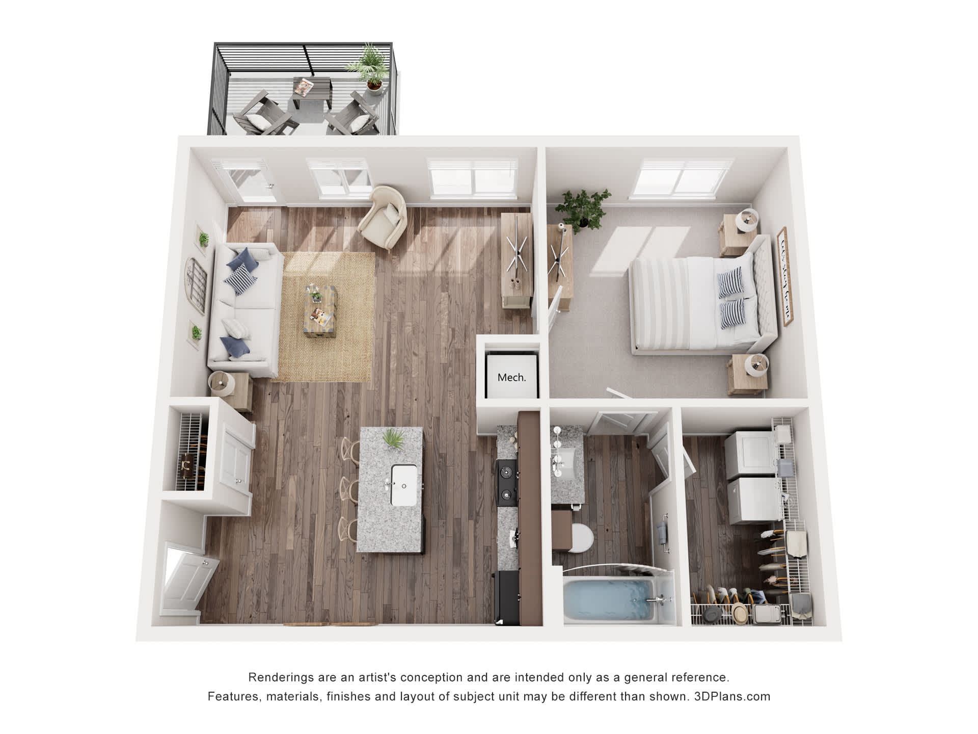 A1 floor plan