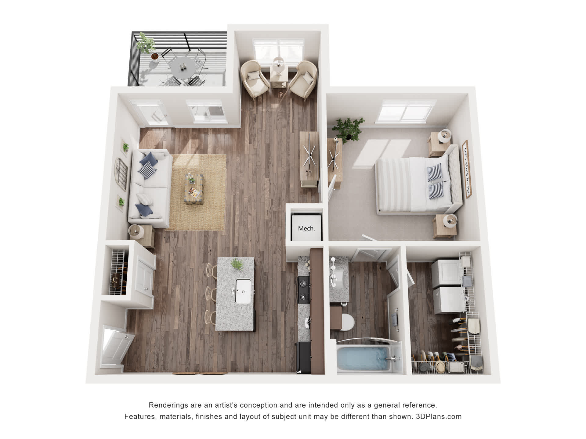 A1N floor plan