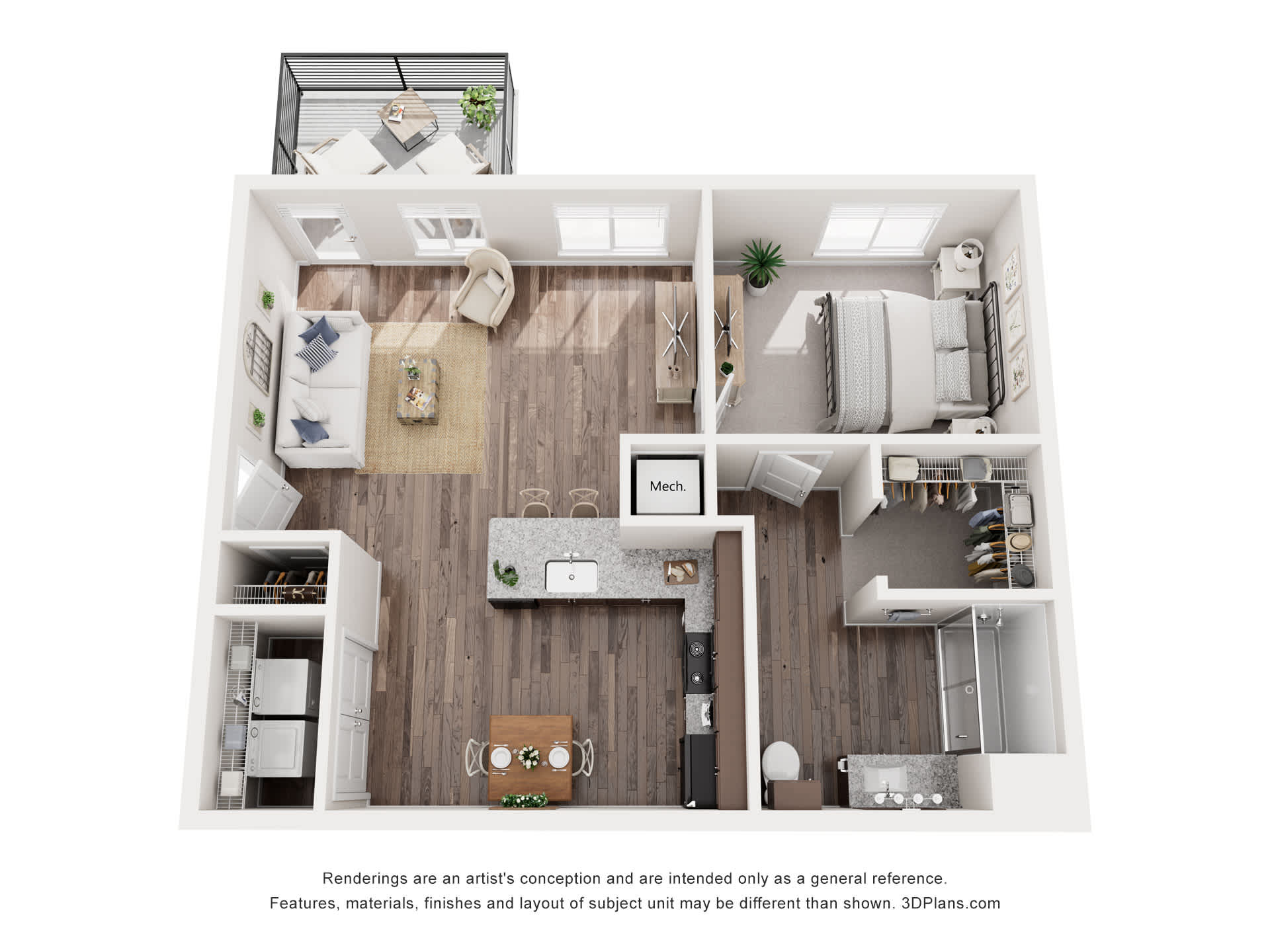A2 floor plan