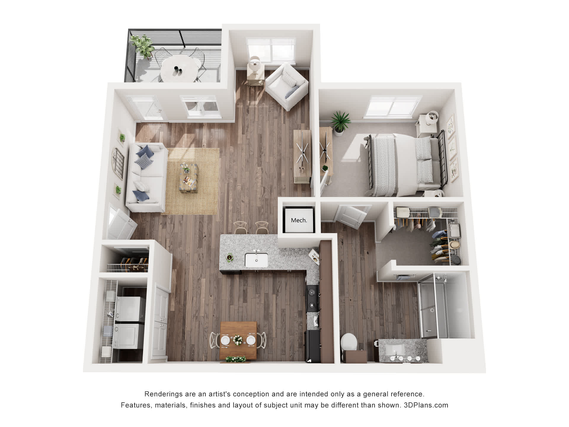 A2N floor plan