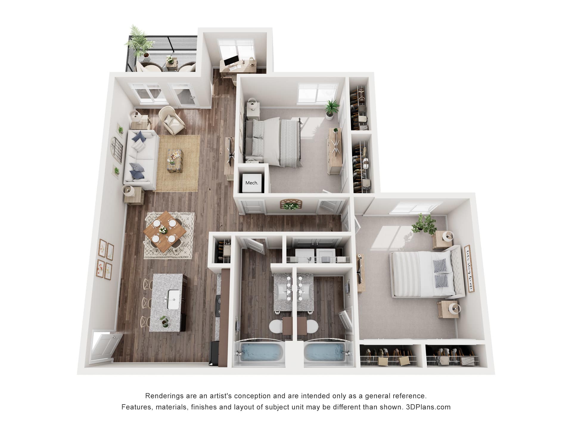 B1N floor plan