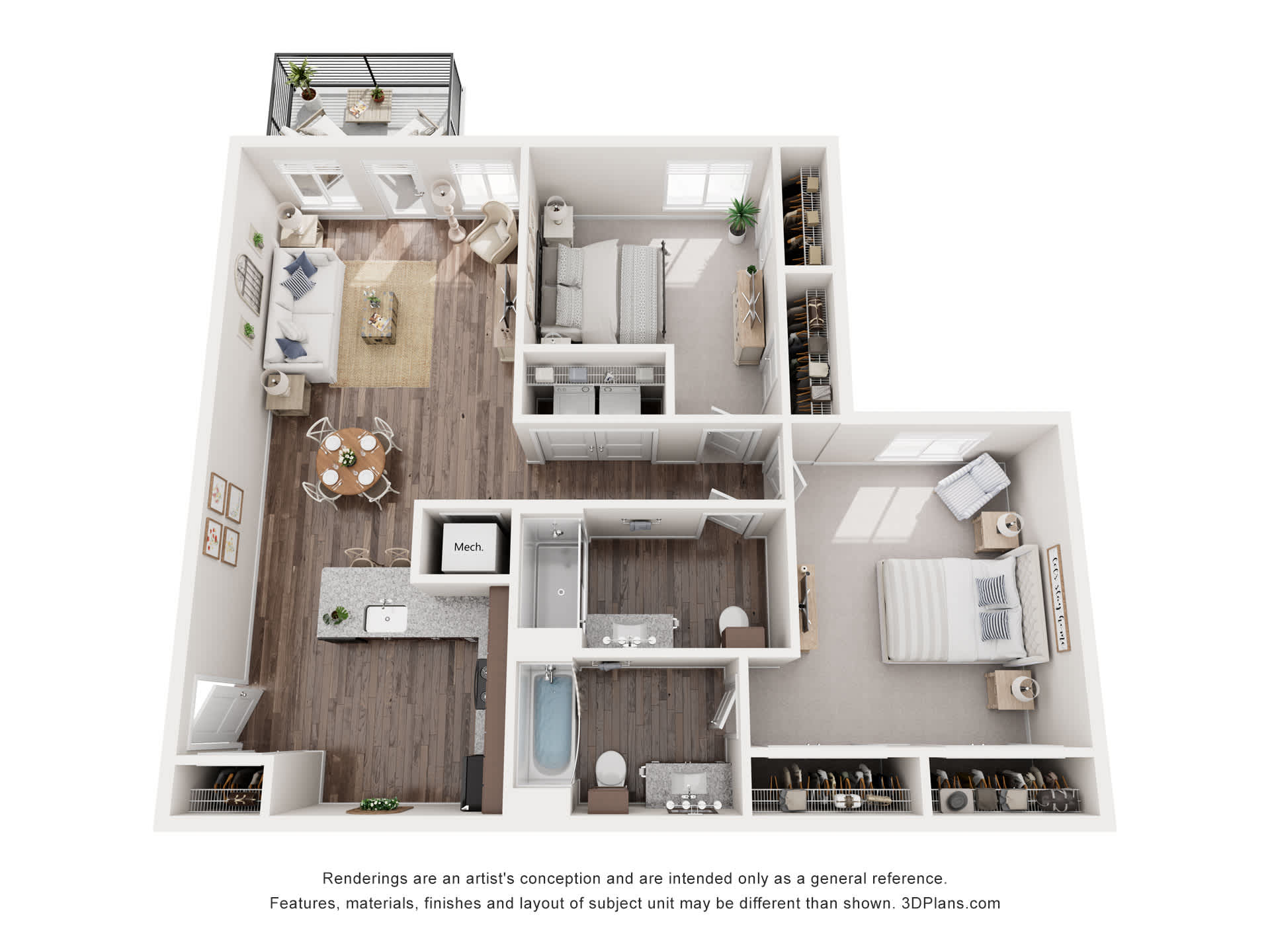B2 floor plan