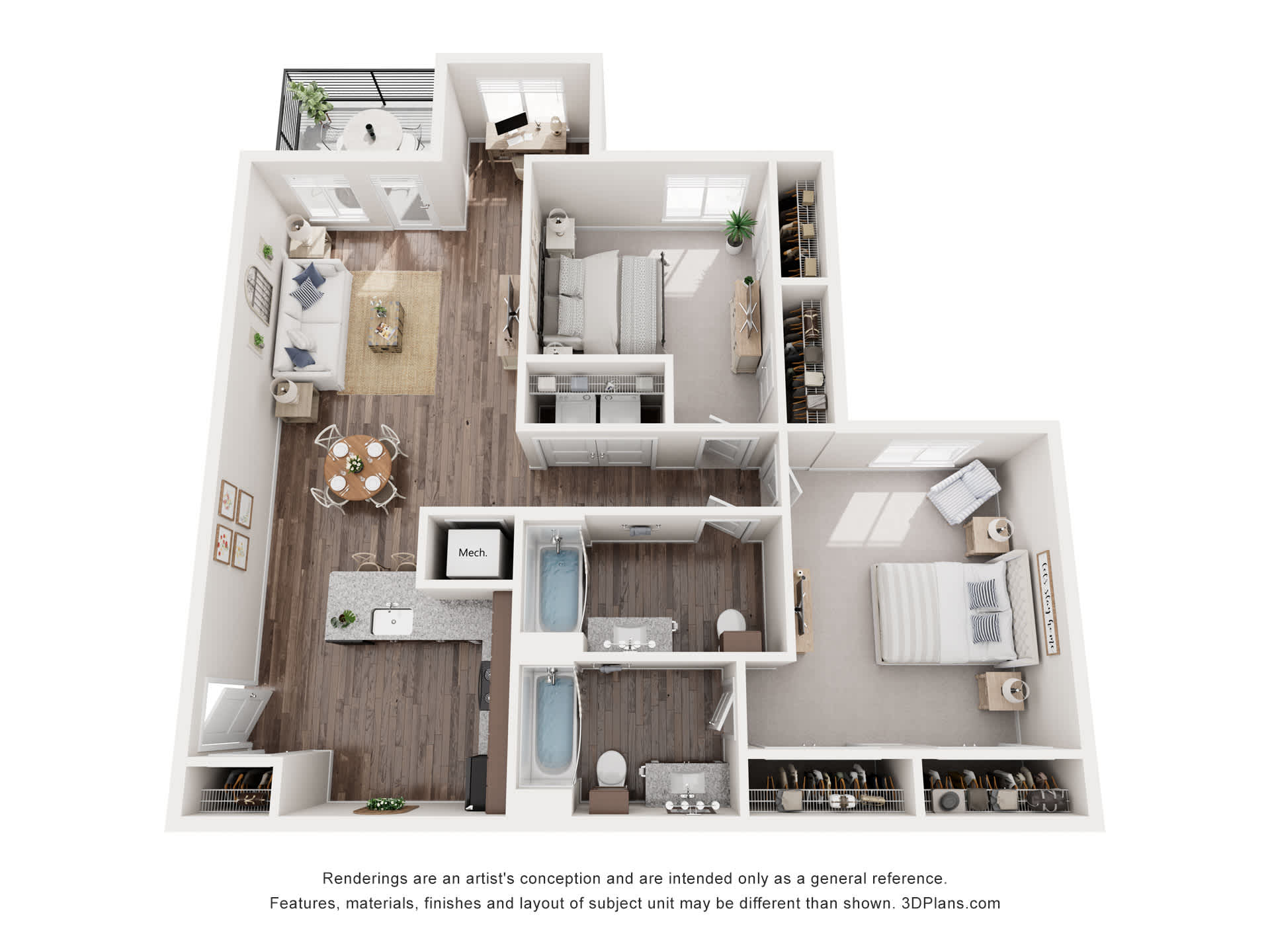 B2N floor plan