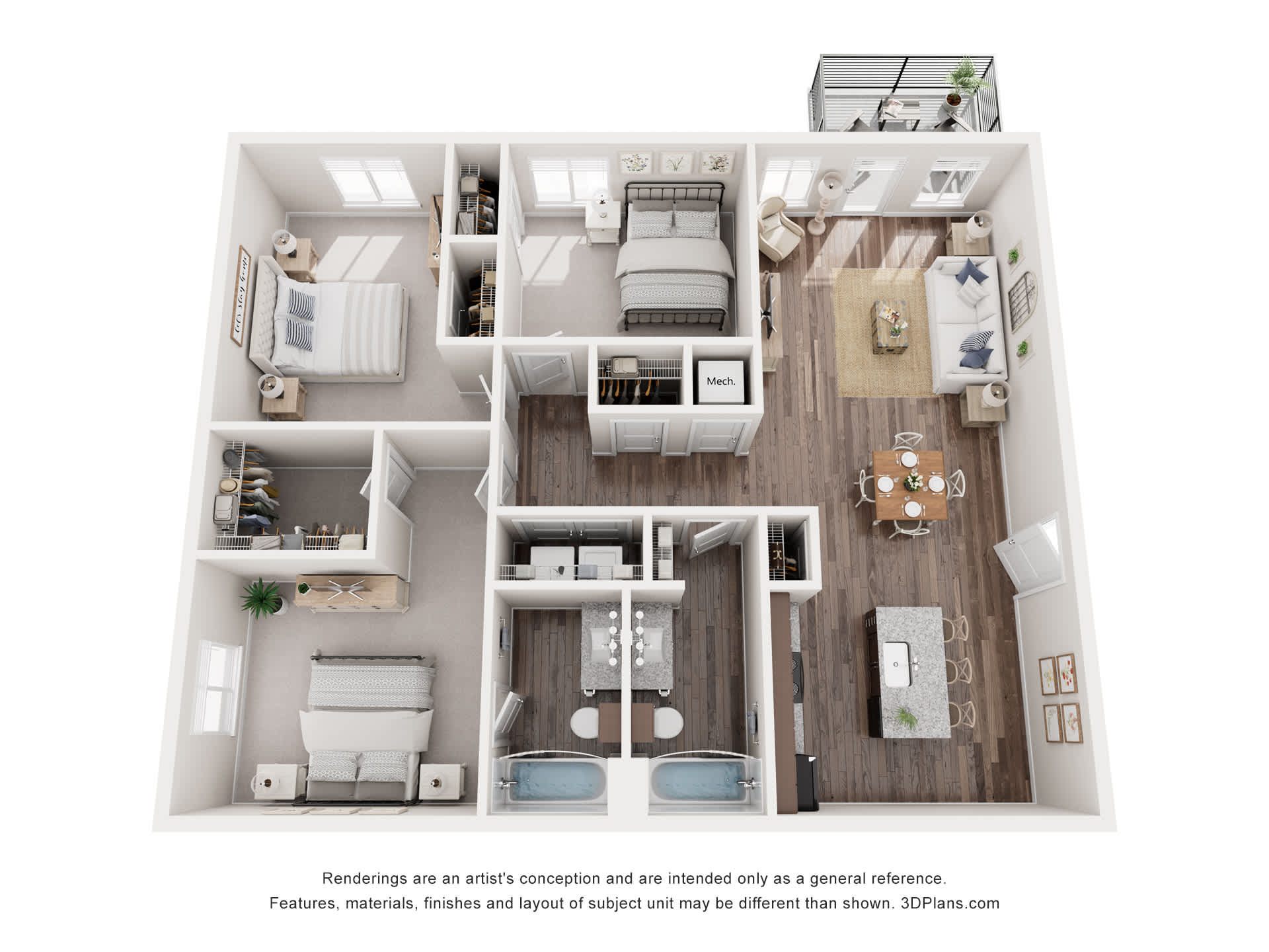 C1 floor plan
