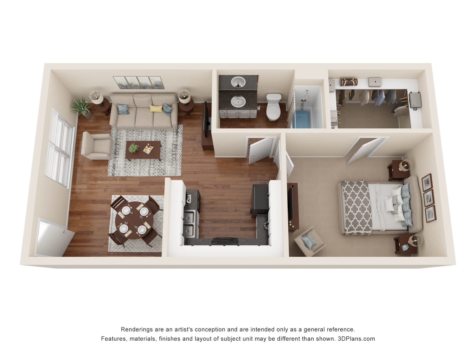 A2 floor plan