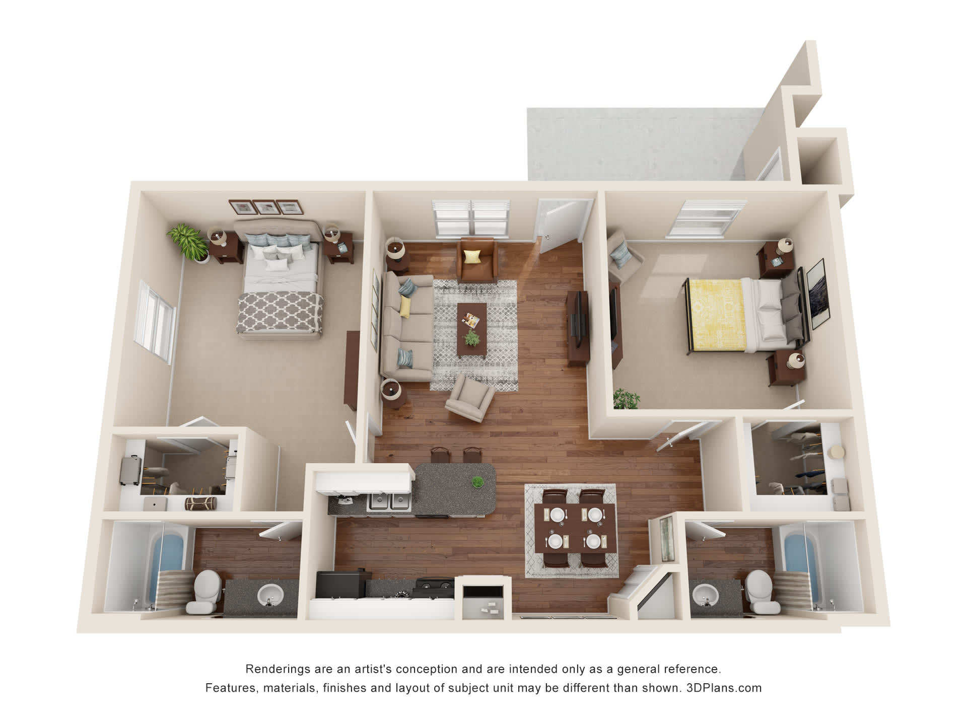 B2 floor plan