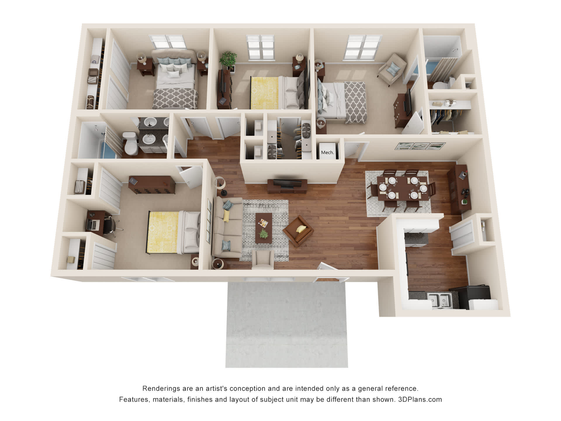 D2 floor plan