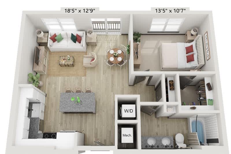 A3 floor plan