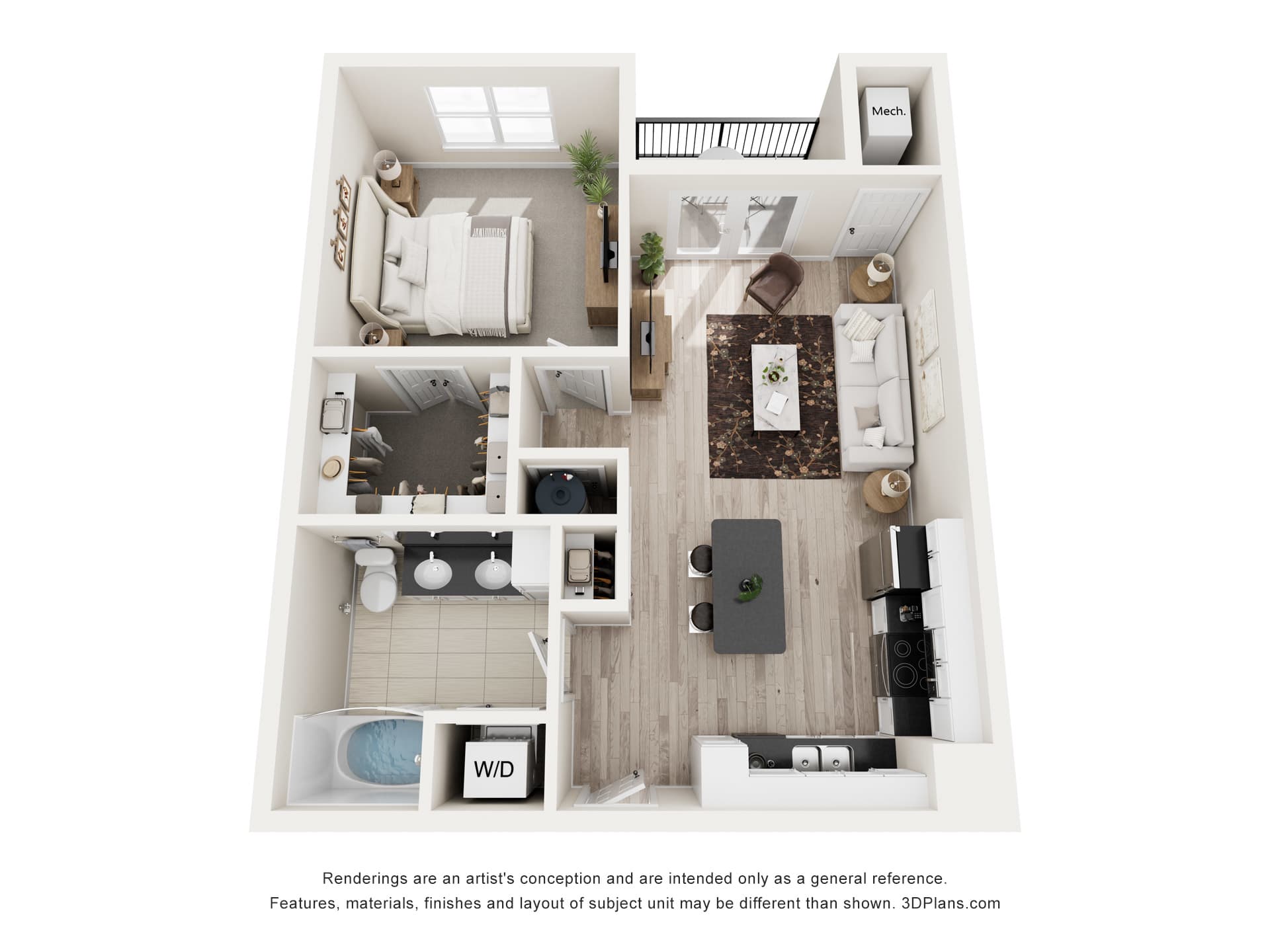 A1 floor plan