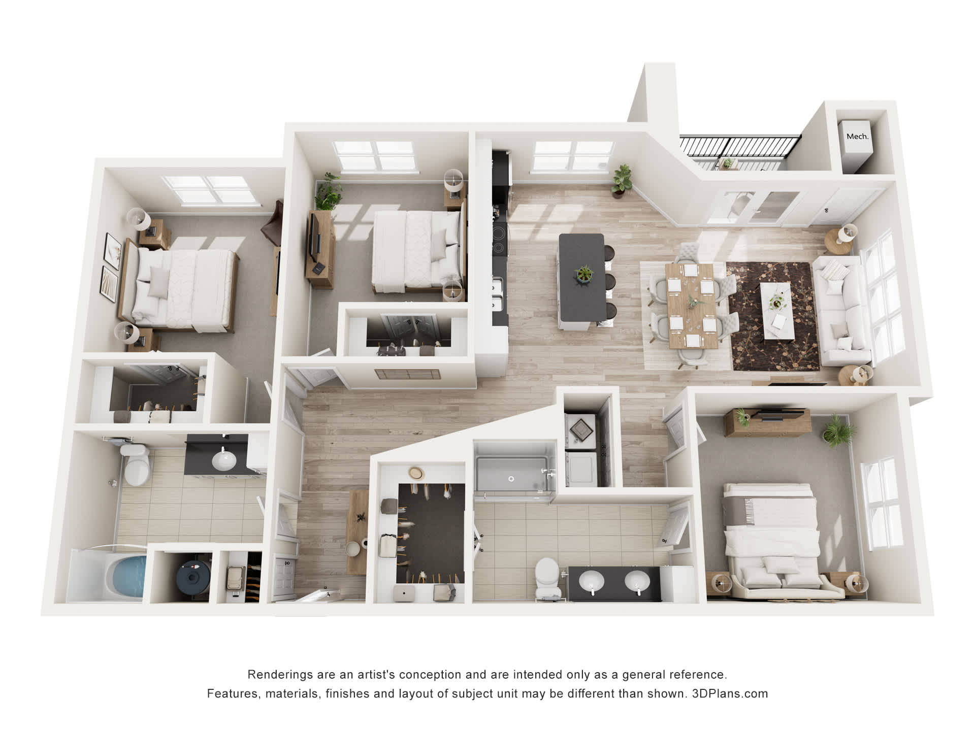 C1 floor plan