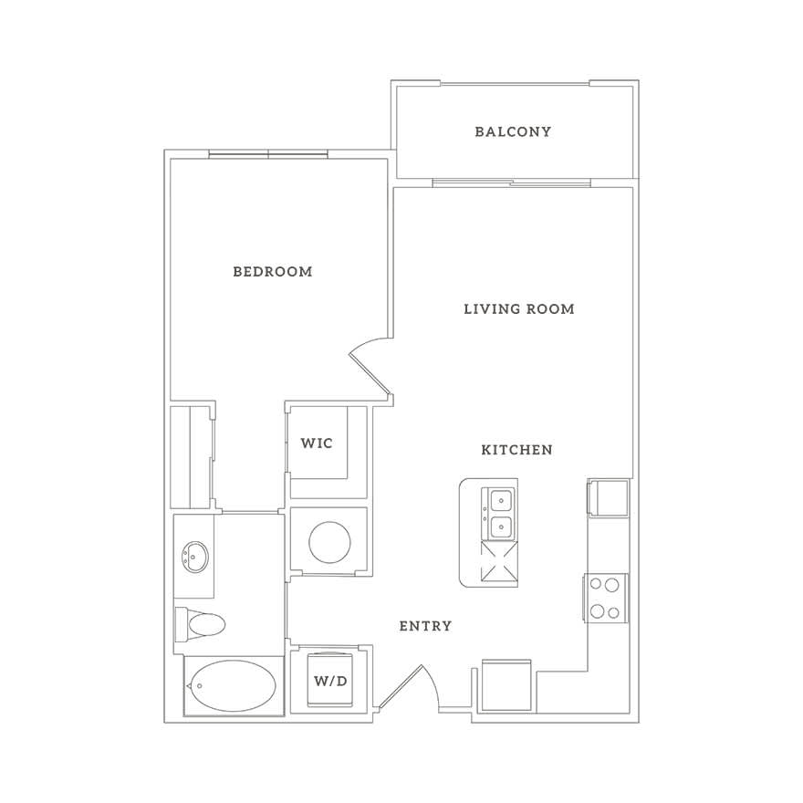 A2 floor plan