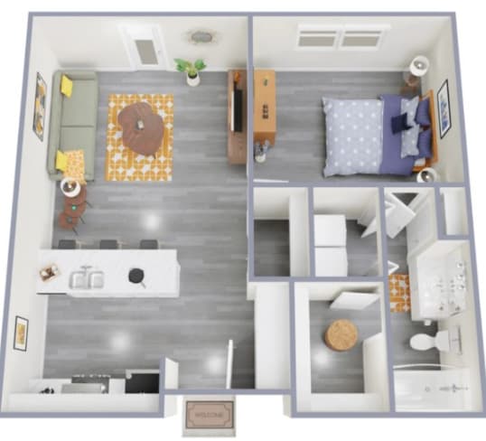 A2 floor plan