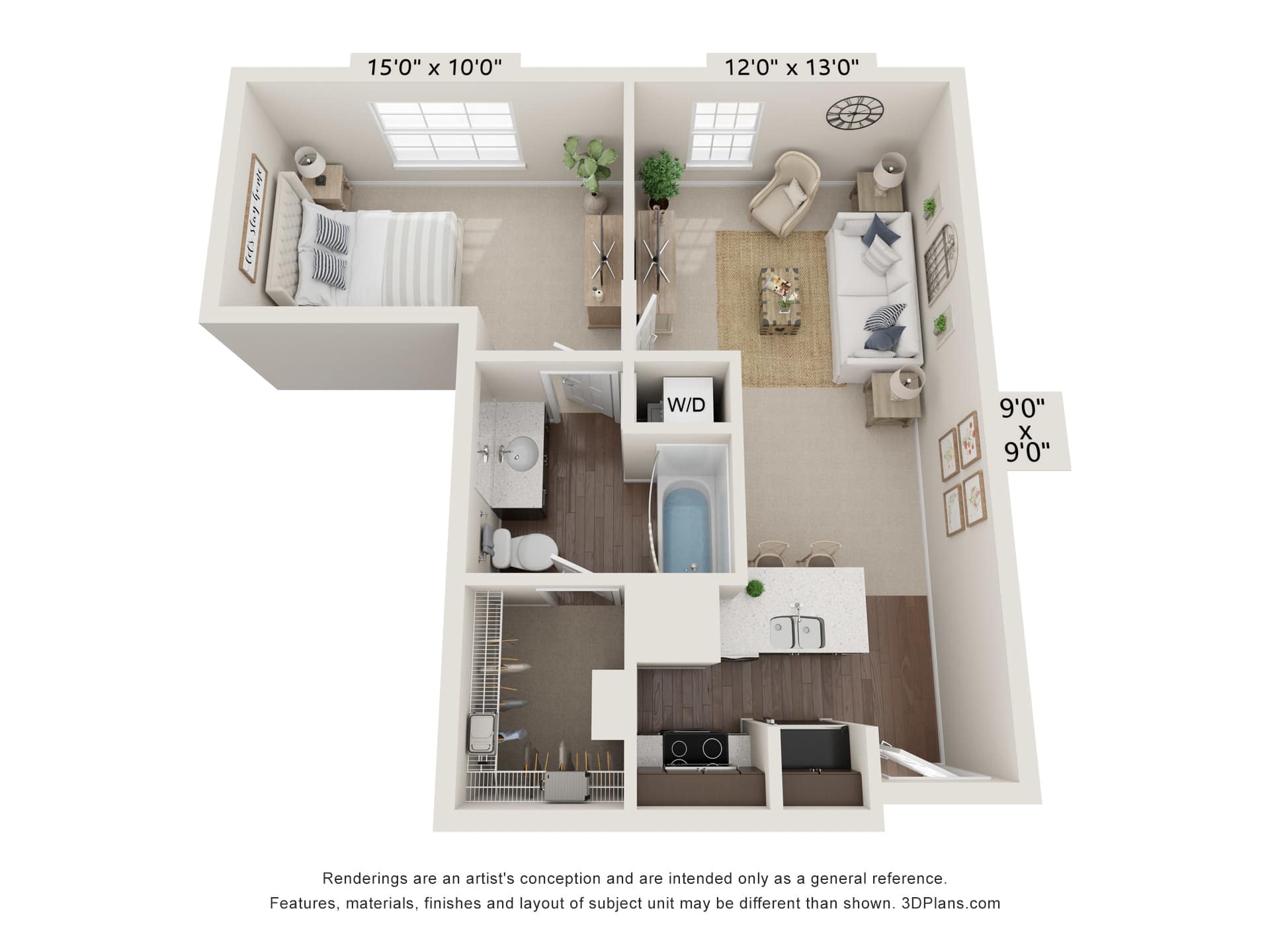 A1 floor plan