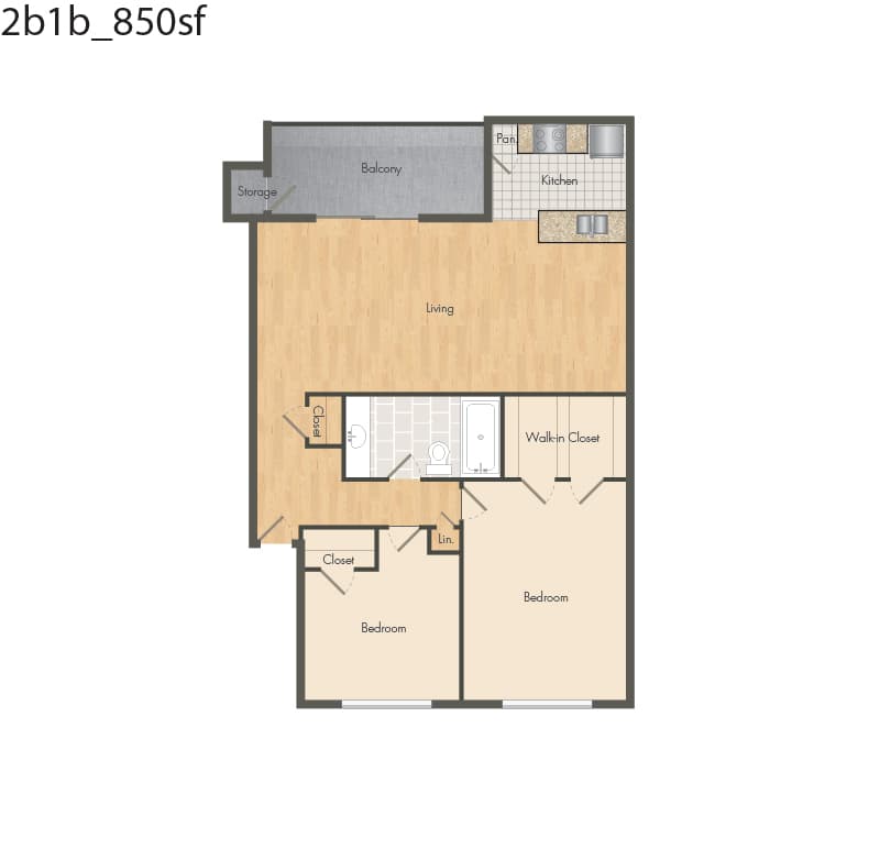 B4 Affordable floor plan