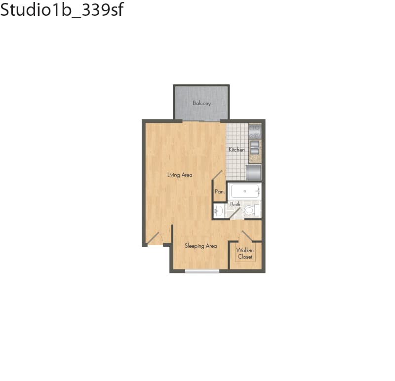 E1 Affordable floor plan
