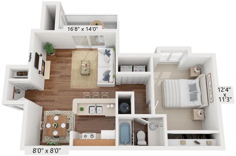 A2 | Enhanced floor plan