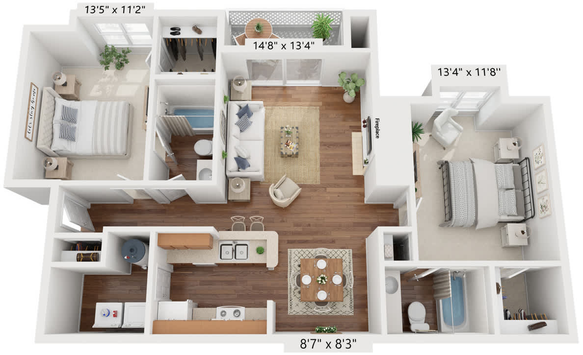 B3 | Standard floor plan