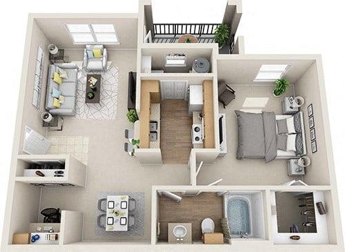 #215-ADA floor plan