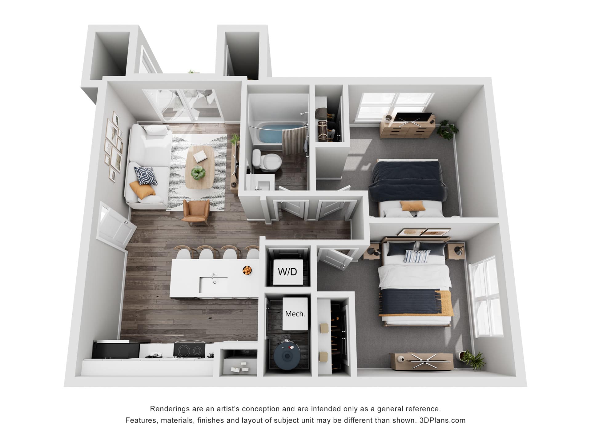 A1 floor plan