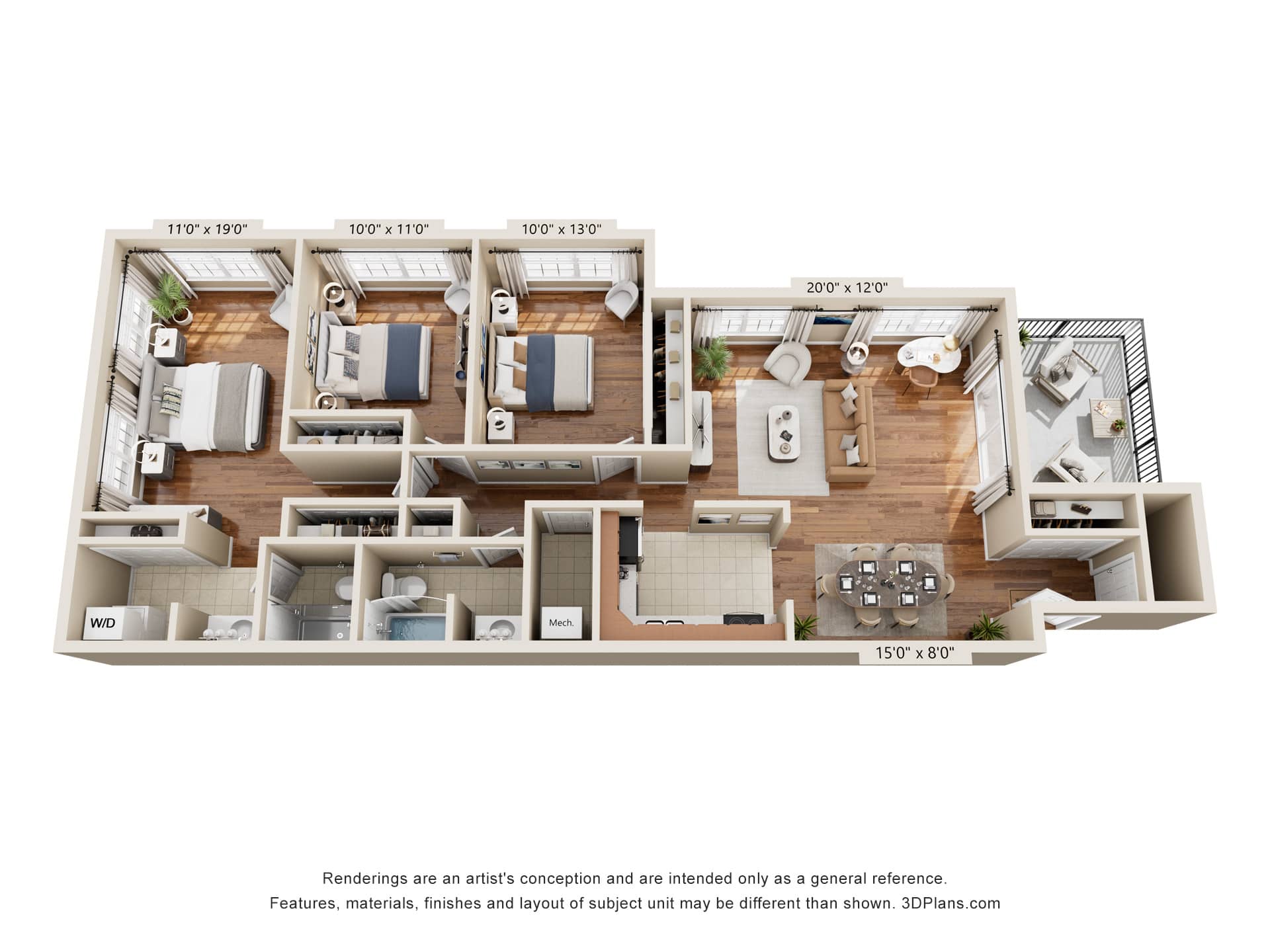 C1 floor plan