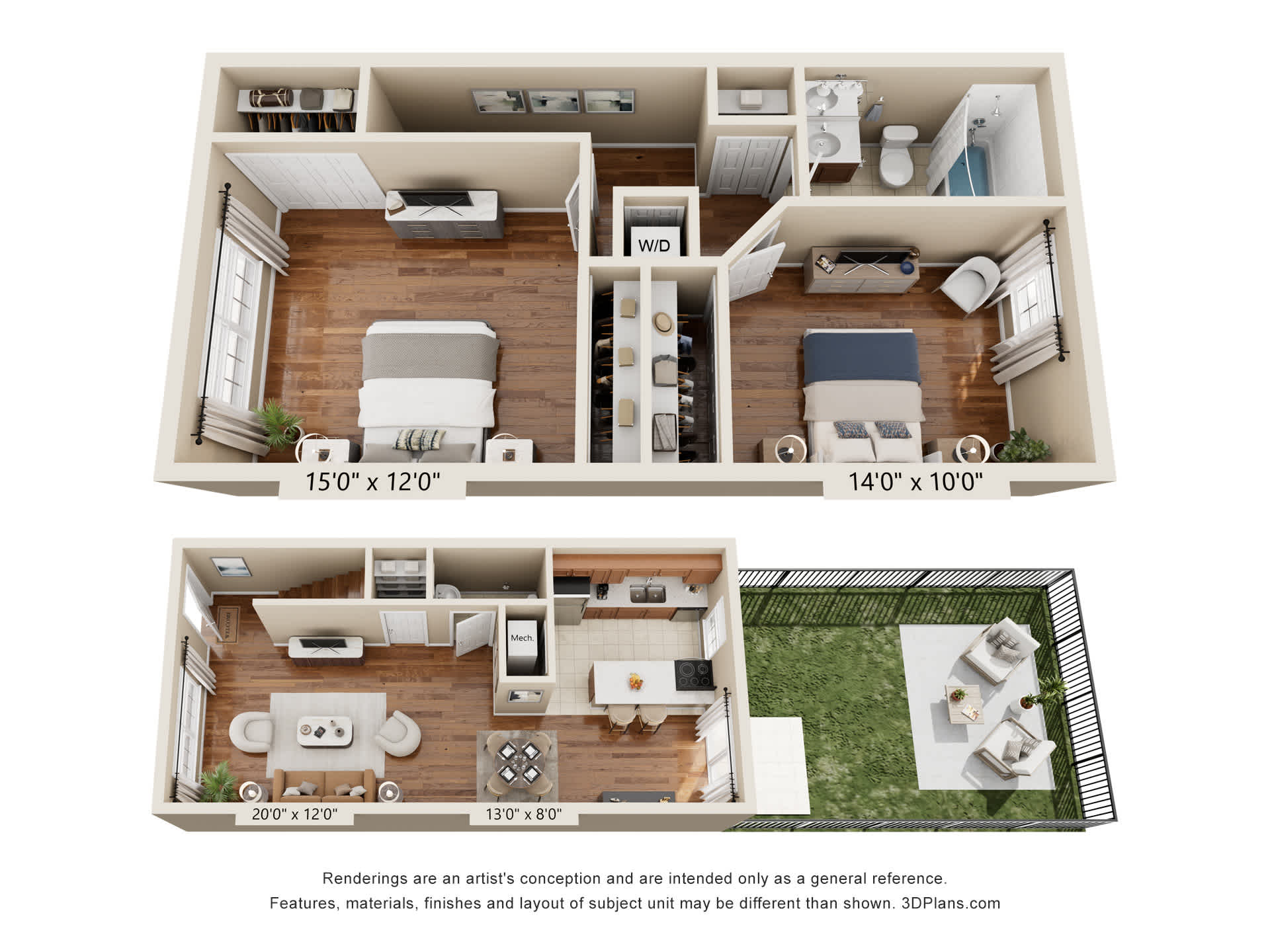 B2 floor plan