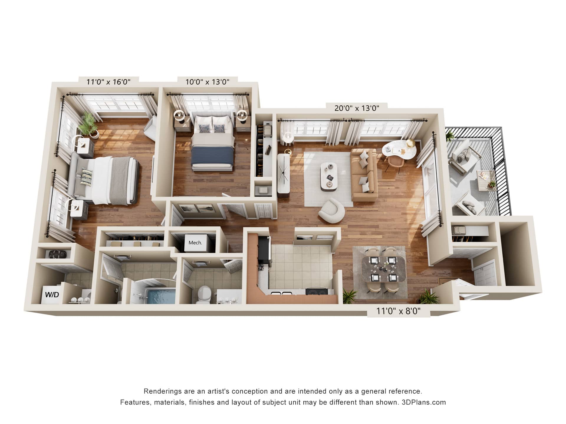 B3 floor plan