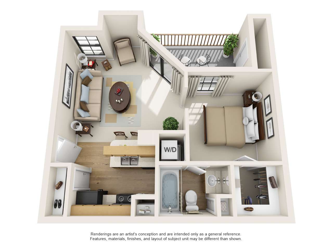 A1 floor plan