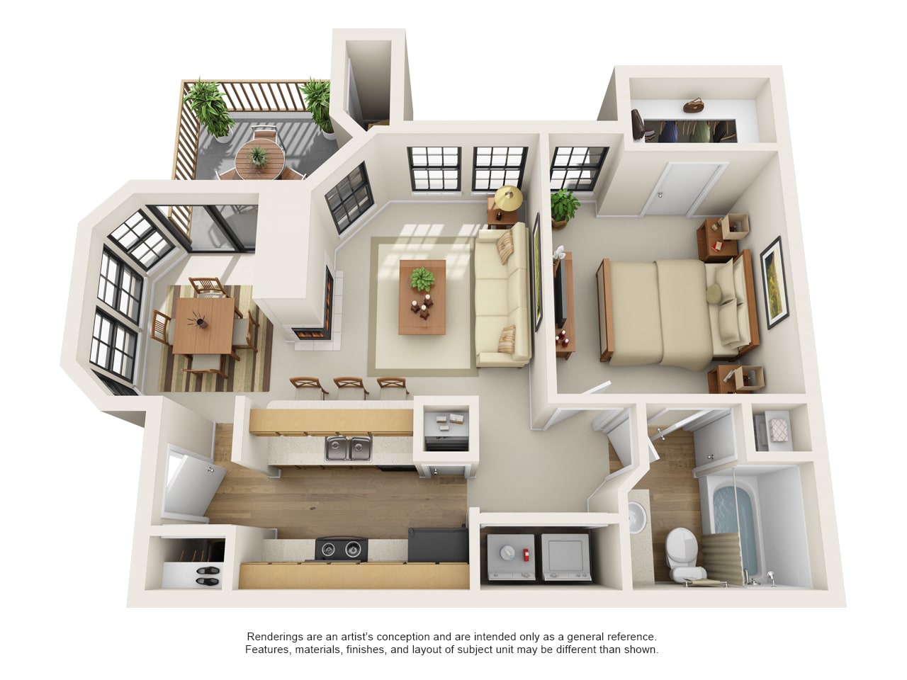 A2 floor plan
