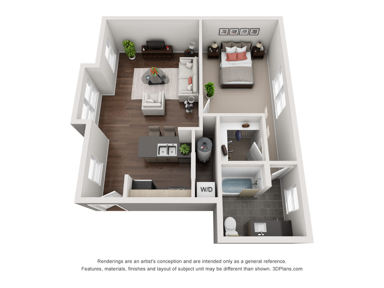 A2 floor plan