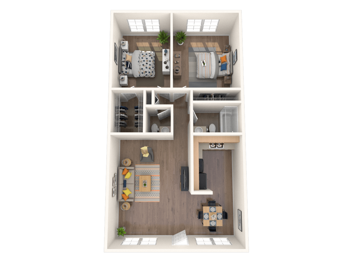 Coronado Springs - Hibiscus Renovated floor plan
