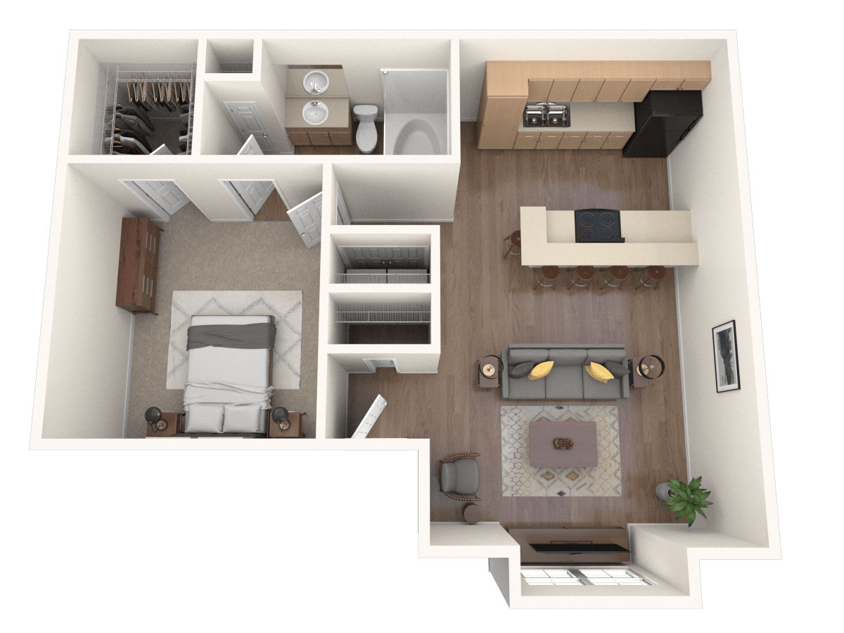 Alexander (A1) floor plan