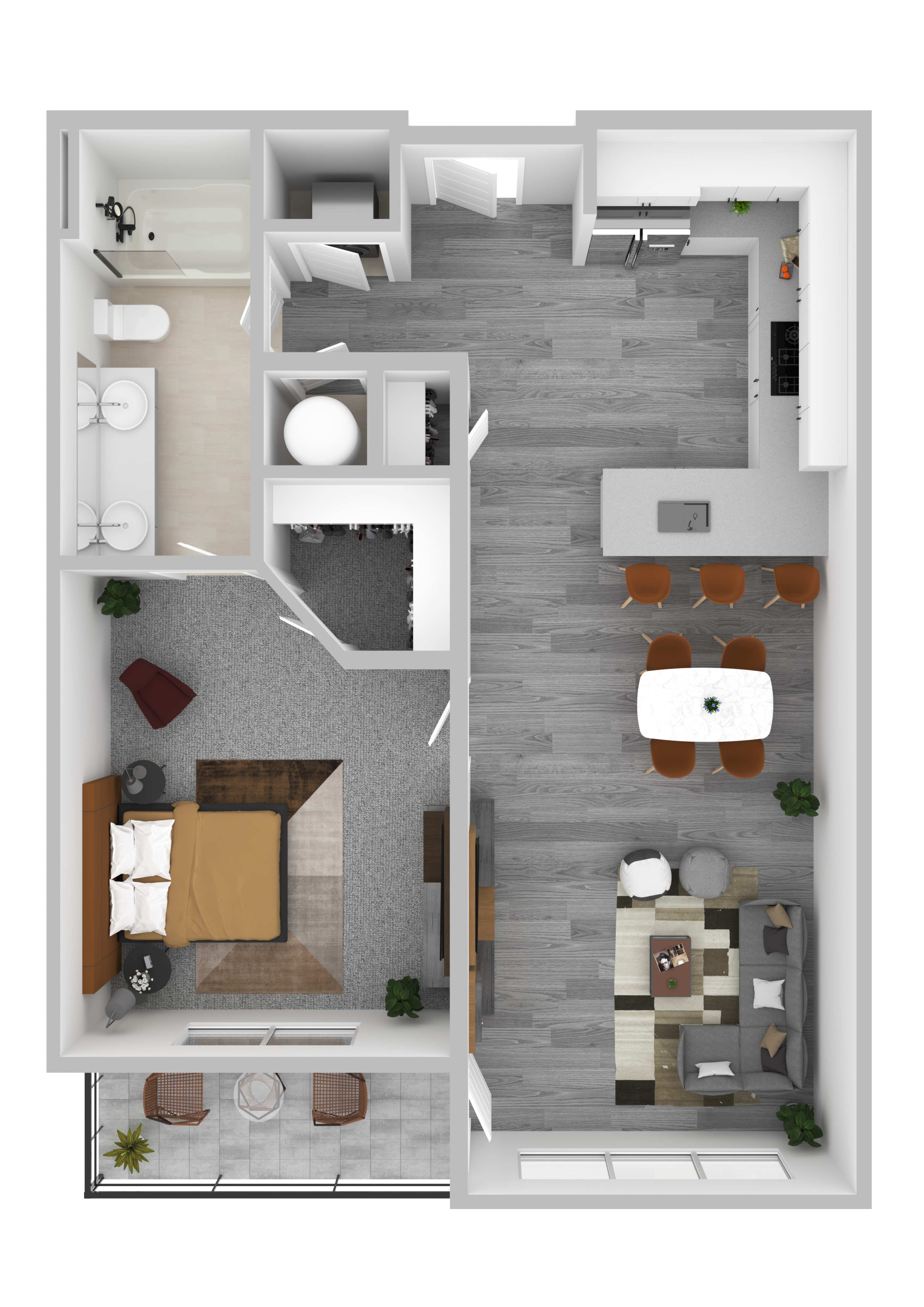 A1 floor plan