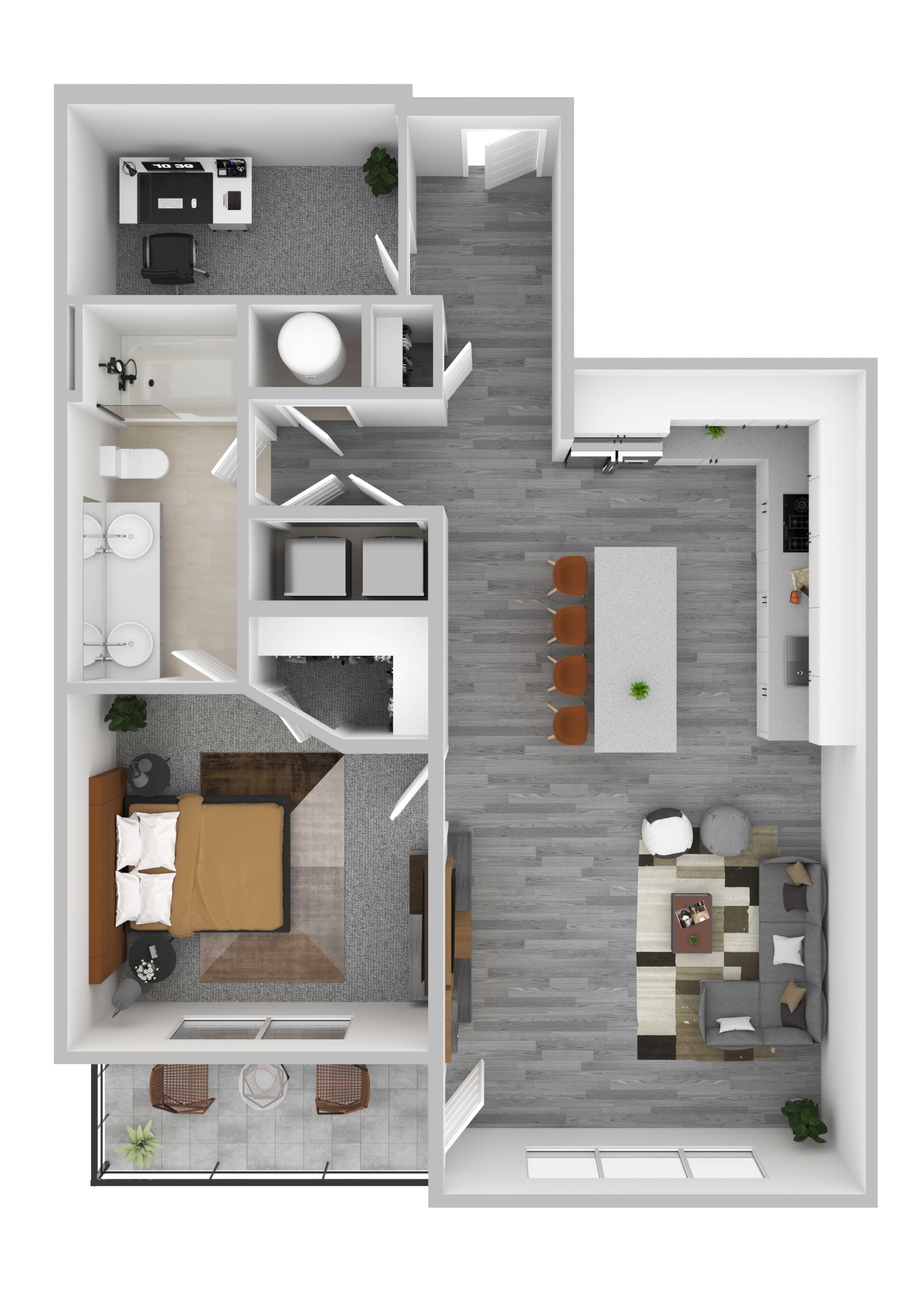 A2 floor plan