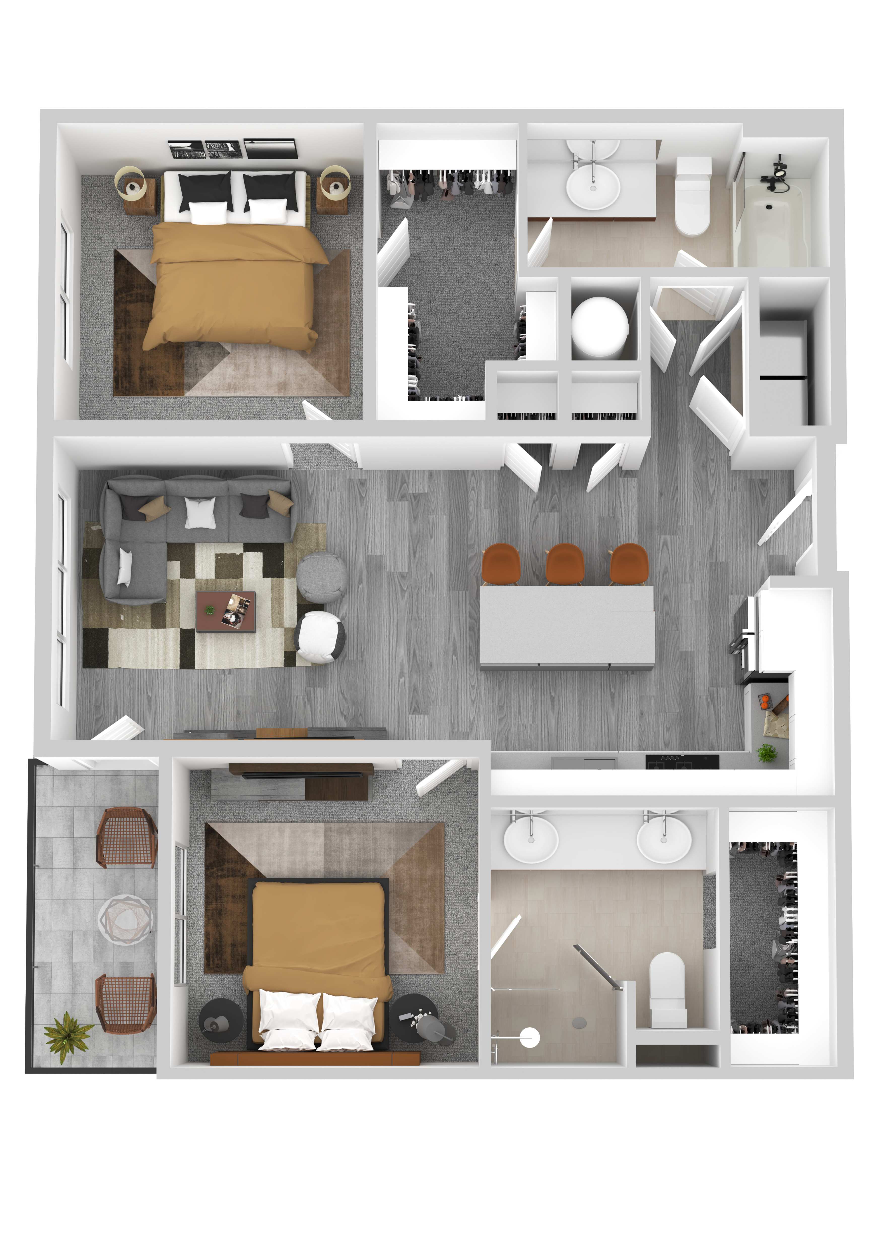 B2 floor plan