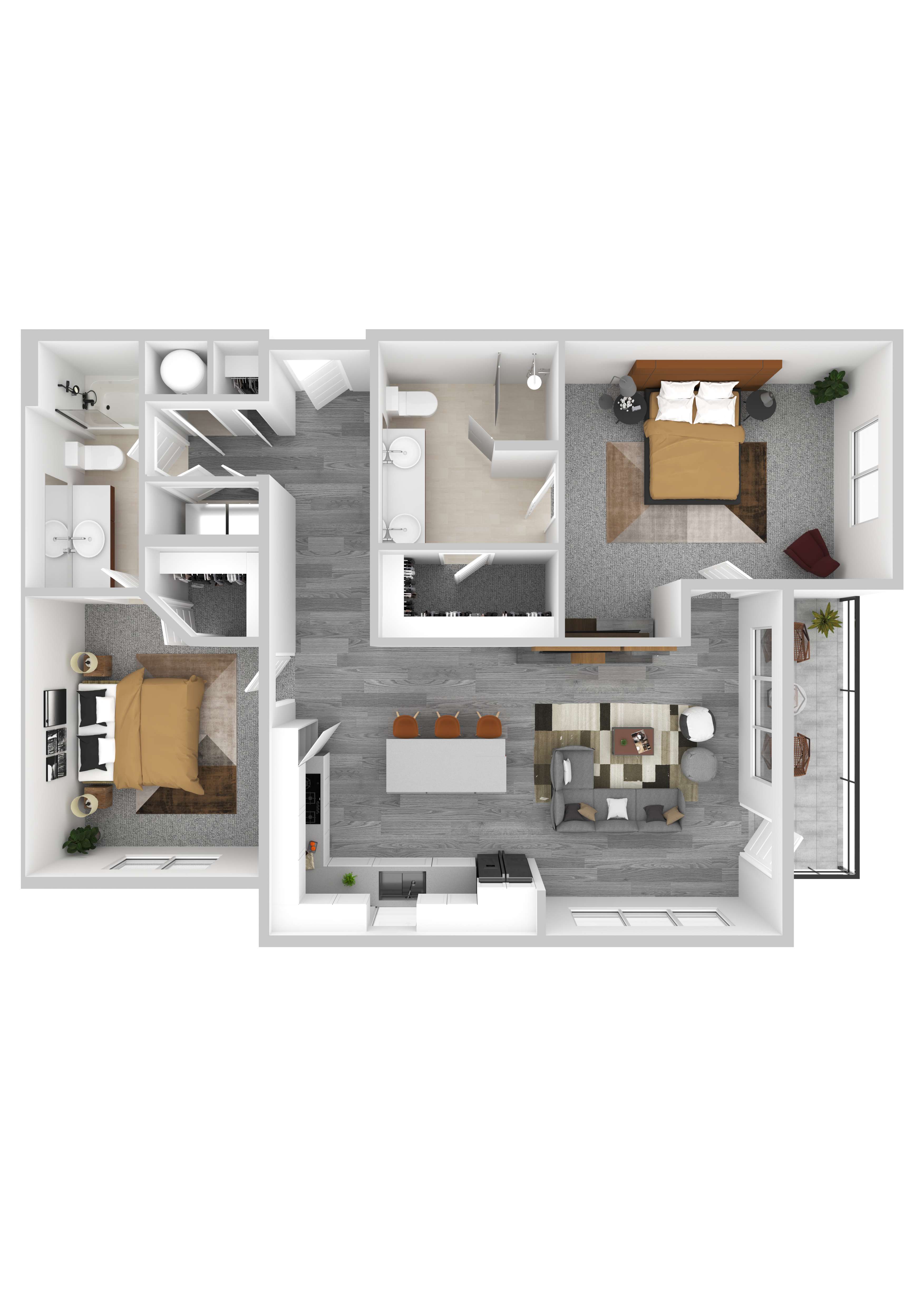 C1 floor plan