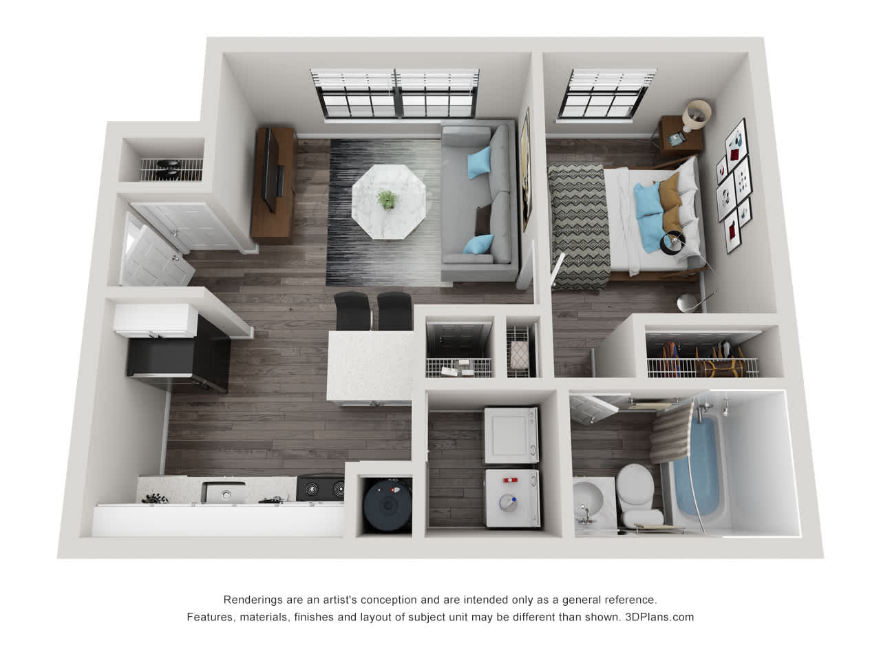 A1 floor plan