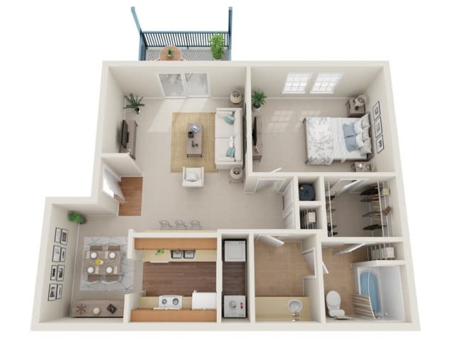 The Dixie floor plan