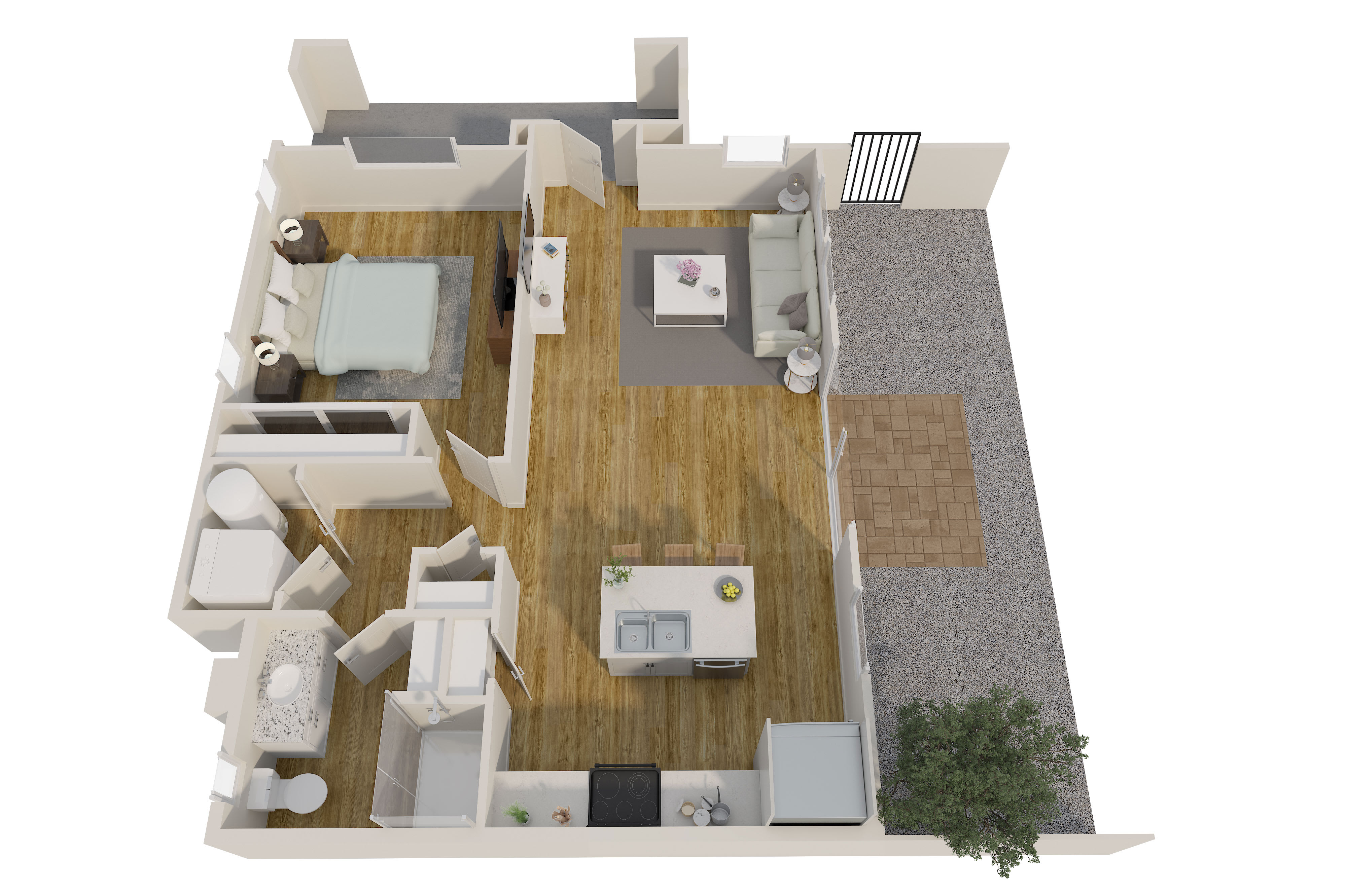 FLOOR PLAN - ONE floor plan