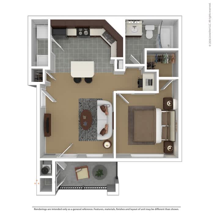 A1 floor plan
