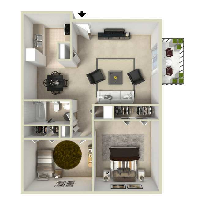 Amethyst floor plan