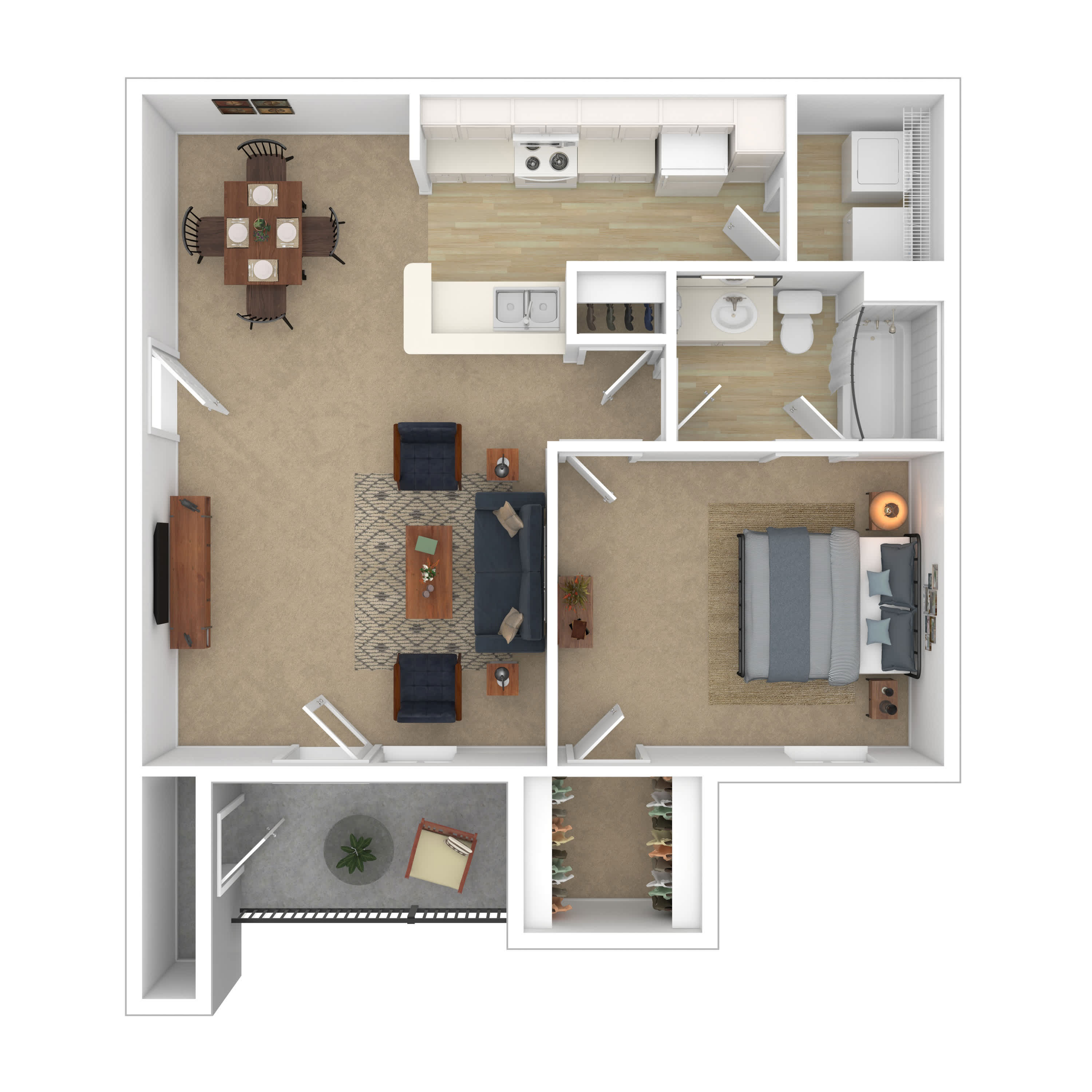 A1 floor plan