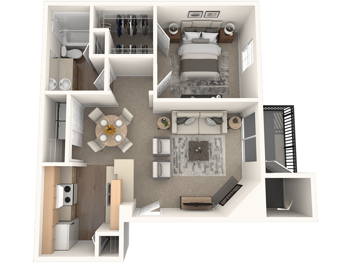 The Europa A floor plan