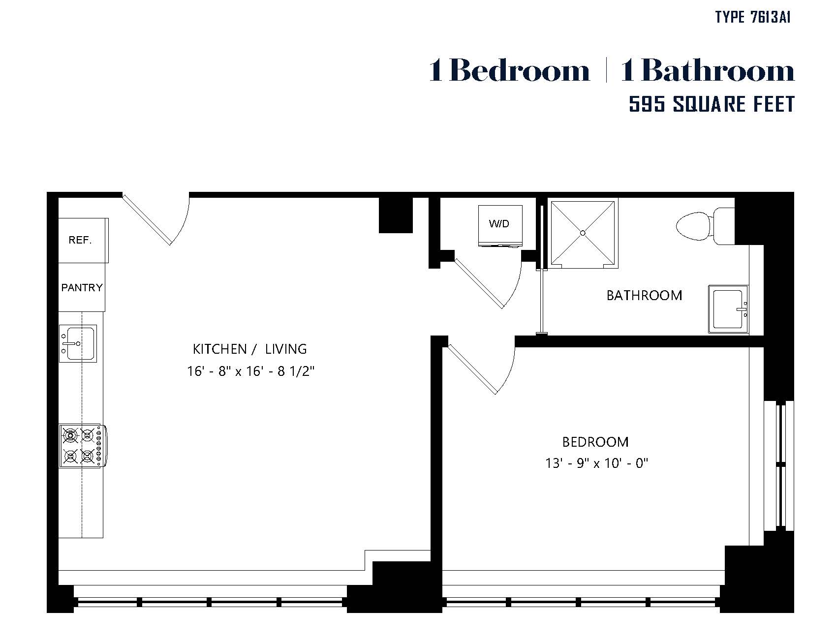 A1 floor plan