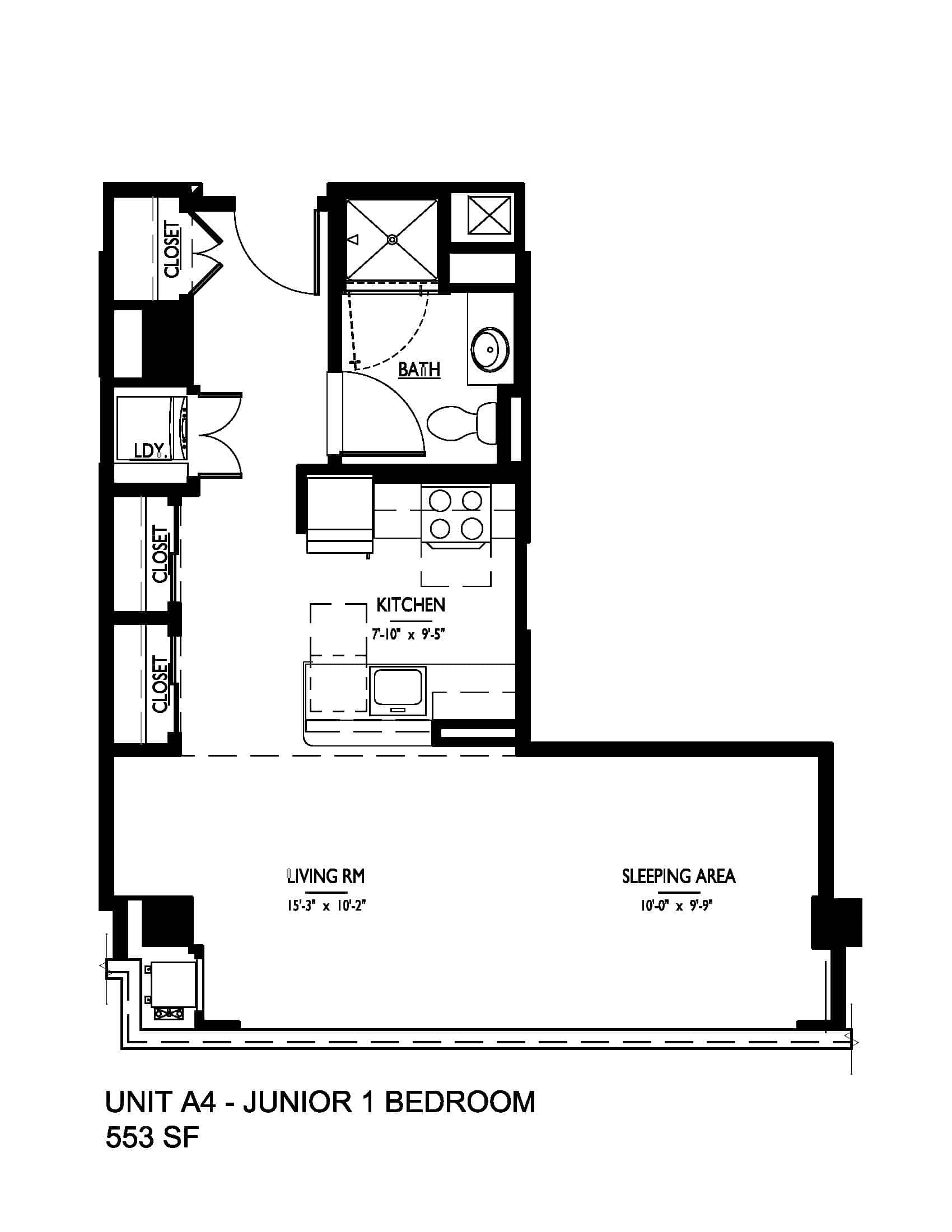 A4 floor plan