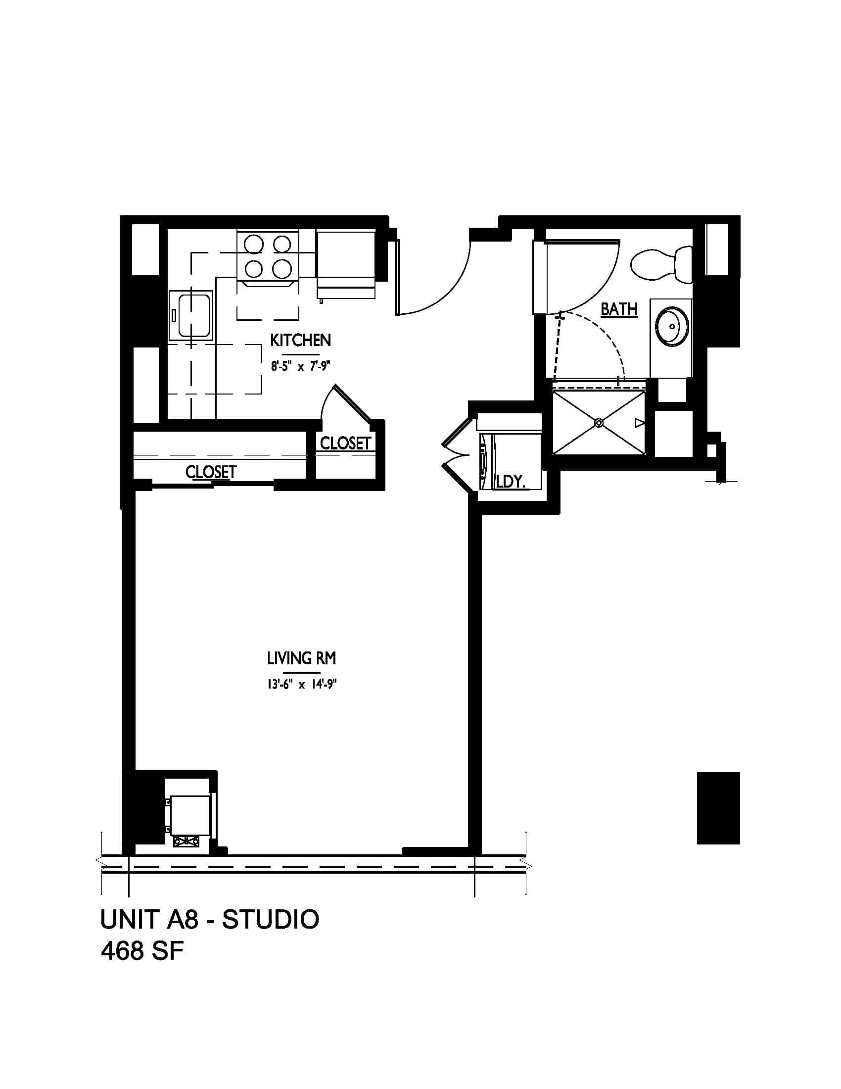 A8 floor plan