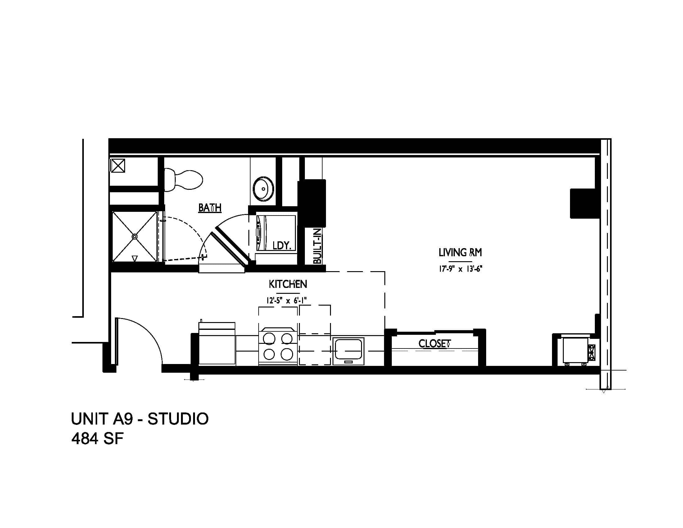 A9 floor plan