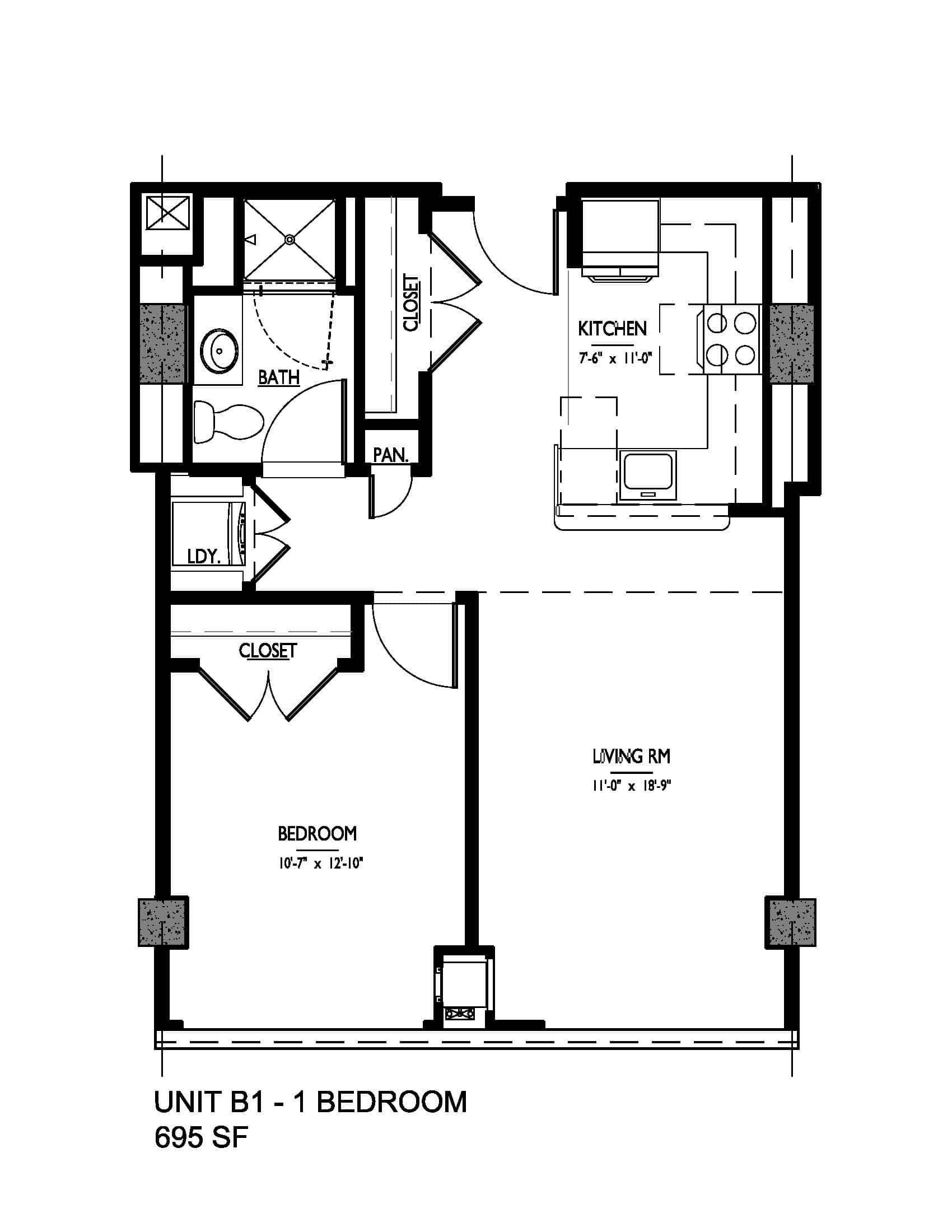 B1 floor plan