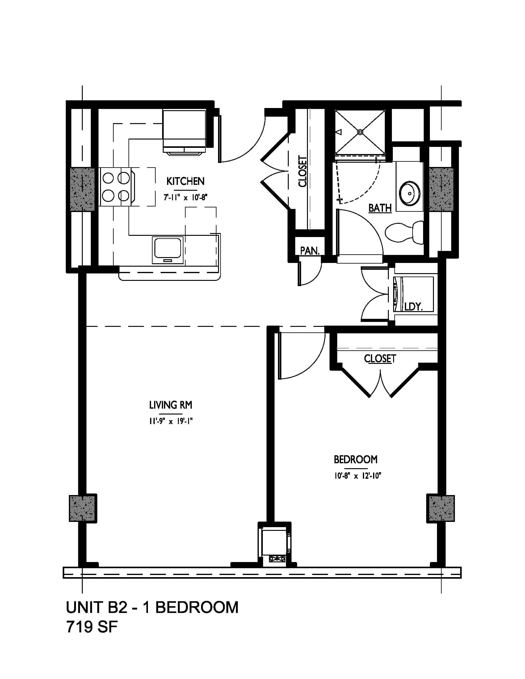 B2 floor plan