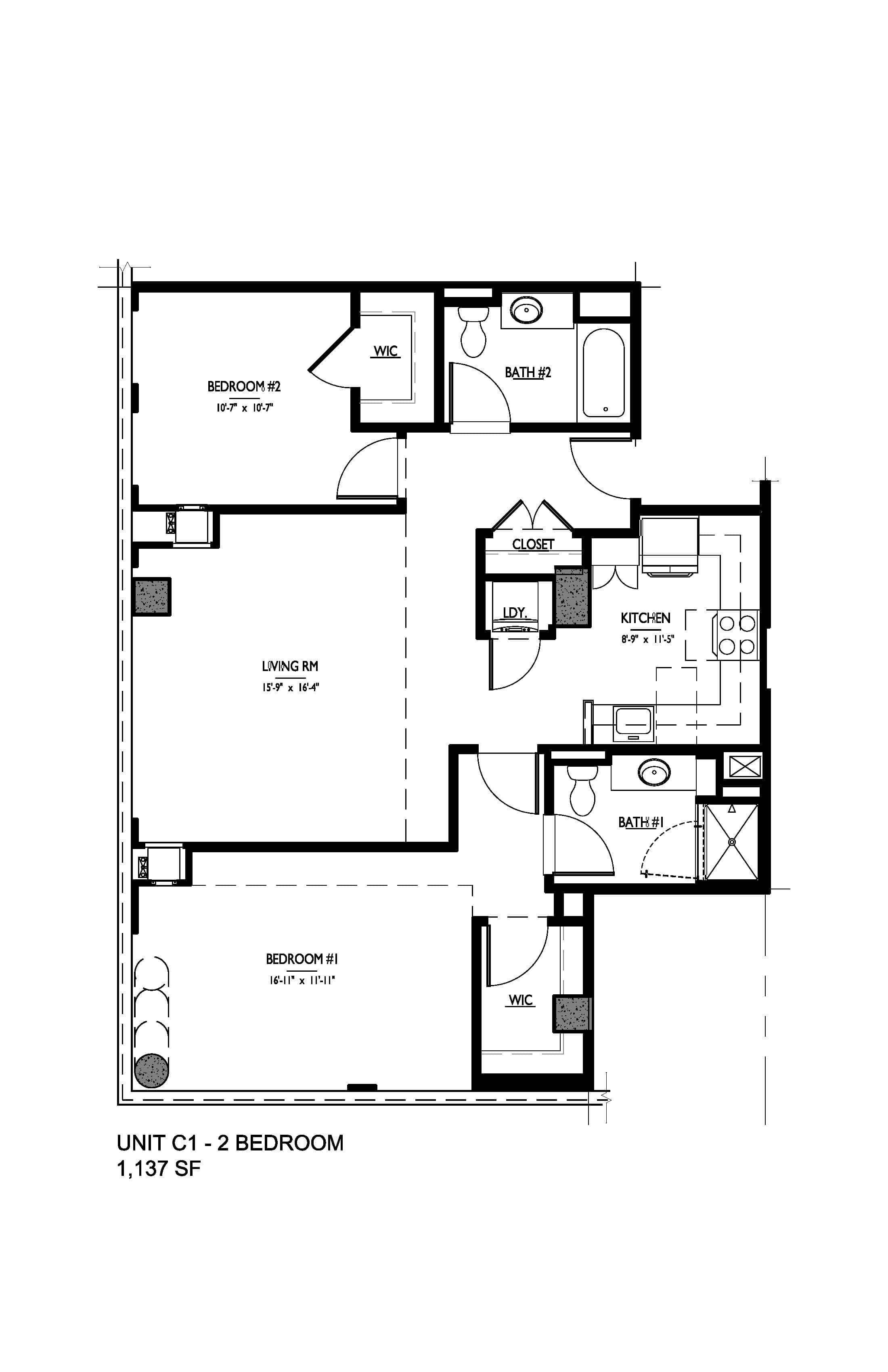 C1 floor plan